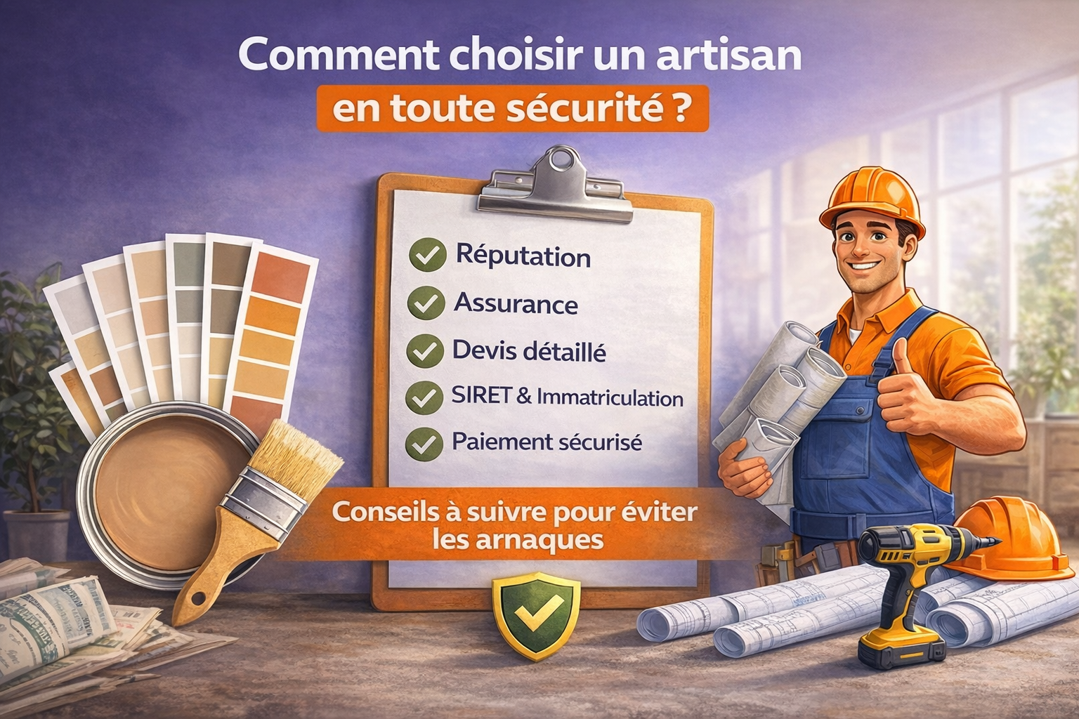comment choisir un artisan en toute sécurité